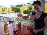 Yucatan - Merida - Homun - Cenote Restaurant - Snack - Lyra - Laura