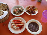 Yucatan - Merida - Homun - Cenote Restaurant - Snack