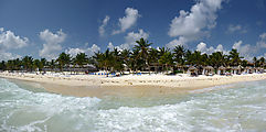 20110304 1123 P4MX3 - Mexico - Yucatan - Tulum - Hotel - Cabanas Tulum - Hotel - Cabanas Tulum - Beach