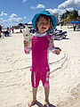 Puerto Morelos - Beach - Coconut - Lyra (Photo by Laura)