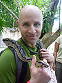 Puerto Morelos - Crococun Zoo - Snake - Geoff (Photo by Laura)