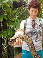 Puerto Morelos - Crococun Zoo - Snake - Laura