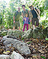 Puerto Morelos - Crococun Zoo - Crocodiles - Geoff - Laura - Lyra - Mark (Photo by Laura)