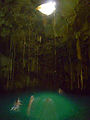 Cenote X'Keken - Swimming (Photo by Laura)