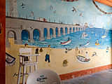 North Coast - Chelem - Pescaderia Cristo Rey - Wall Painting of Progreso